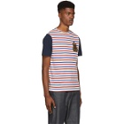 JW Anderson Multicolor Panelled Breton Stripe T-Shirt