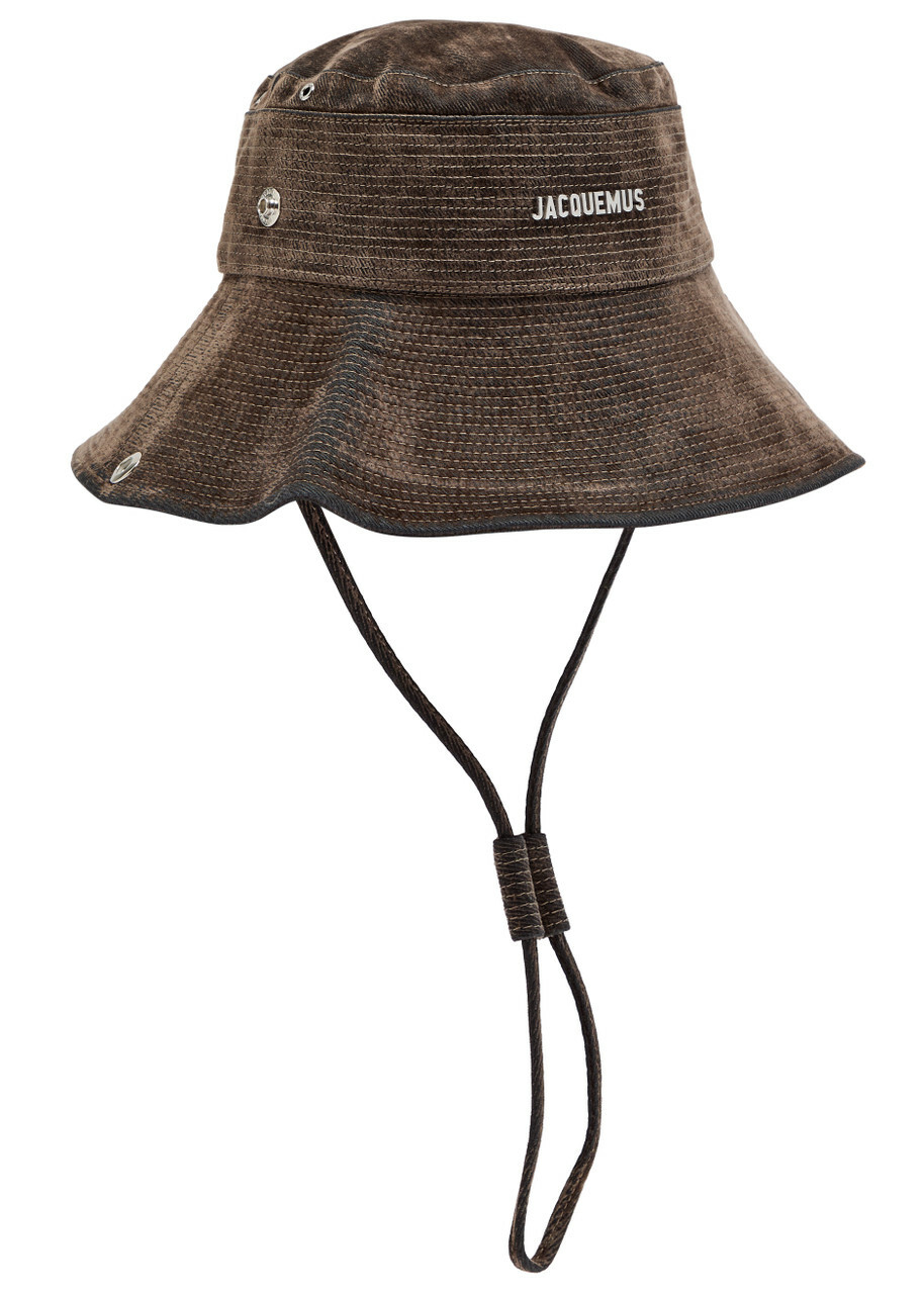 Jacquemus - Le Chapeau Lagrima floral cotton sun hat Jacquemus