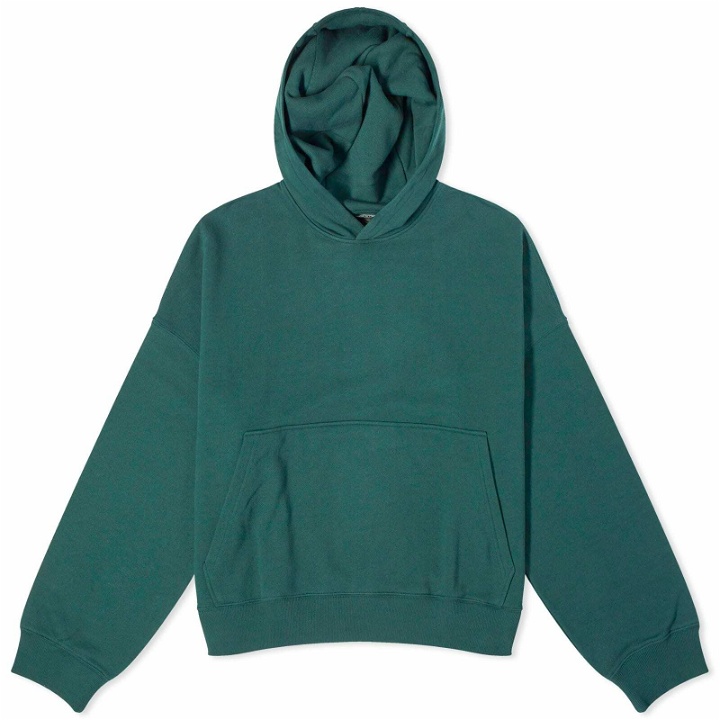 Photo: Cole Buxton Men's CB Cropped Hoodie in Forest Green