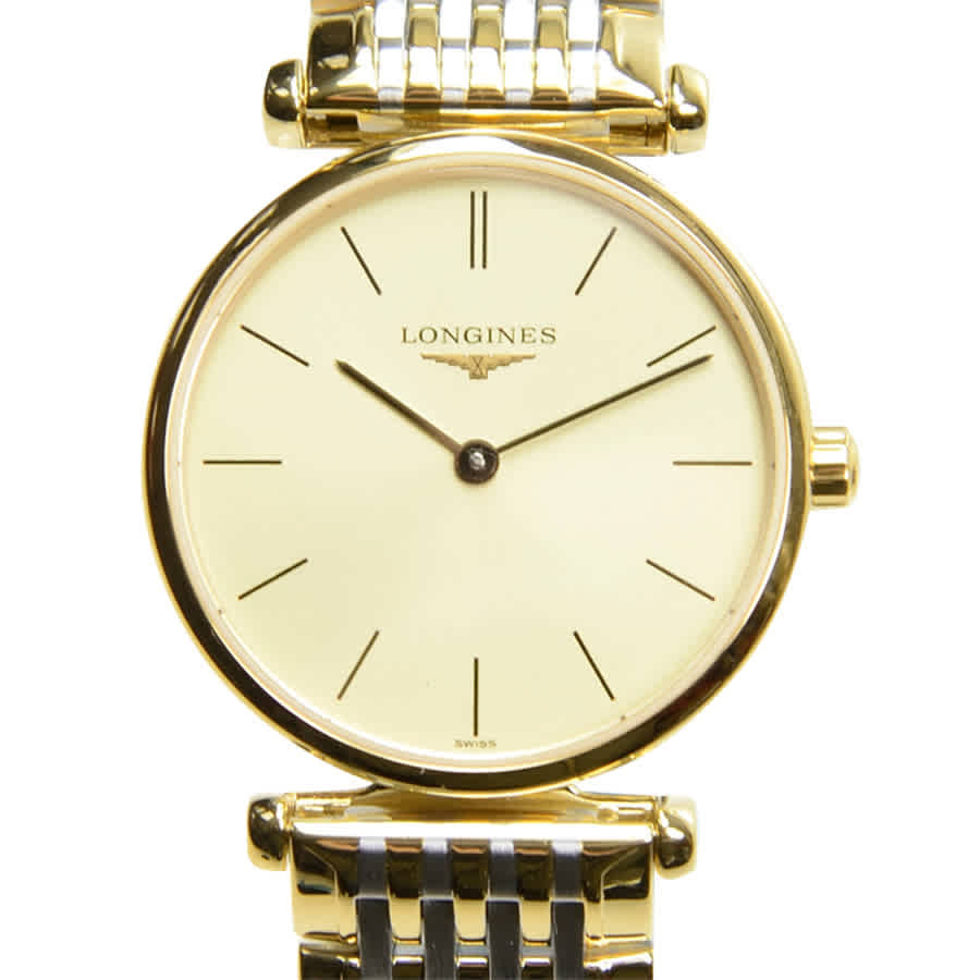 Longines La Grande Classique Quartz Champagne Dial Ladies Watch L4.209.2.32.7