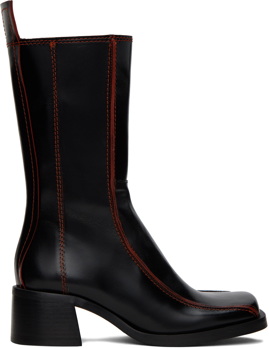 【関税込み】Miista ブラック Mariela ブーツ Miista Black Mariela Boots MIISTA
