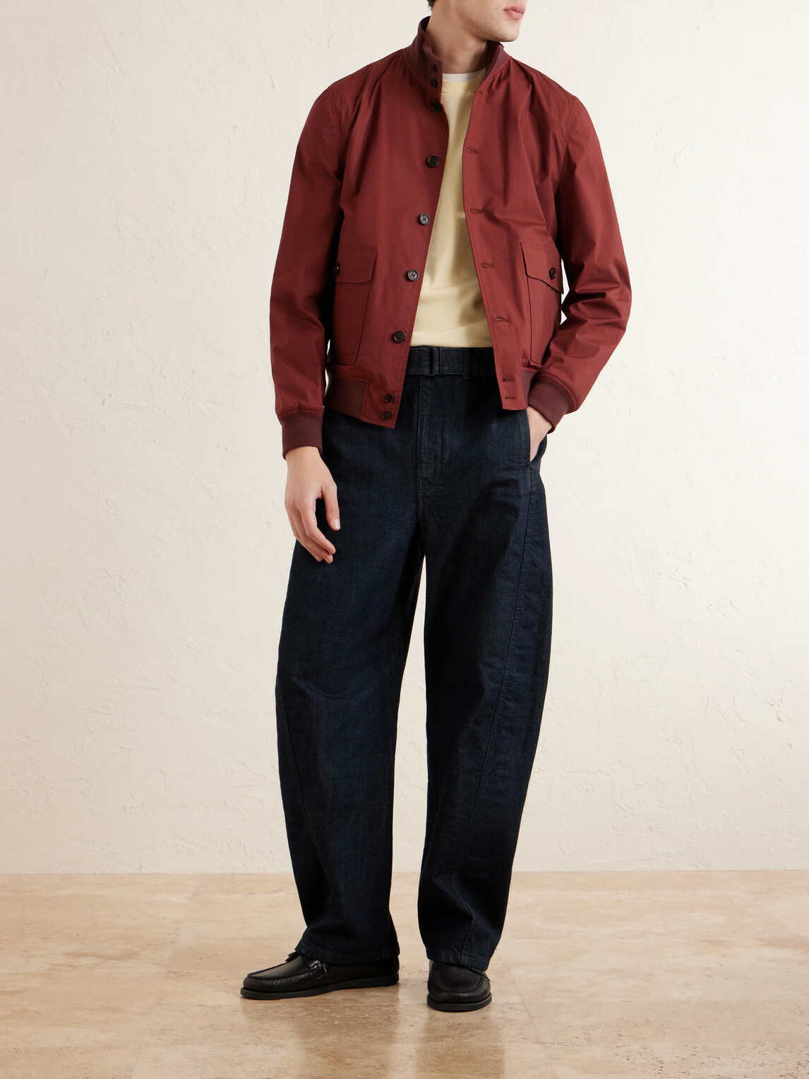 Valstar - Valstarino Cotton-Blend Bomber Jacket - Red