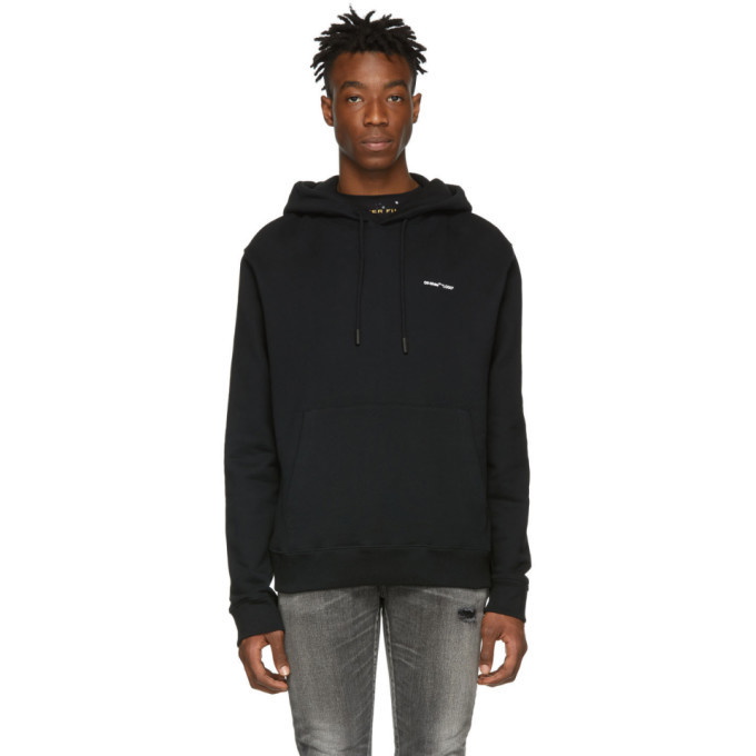 Photo: Off-White Black Logo Hoodie