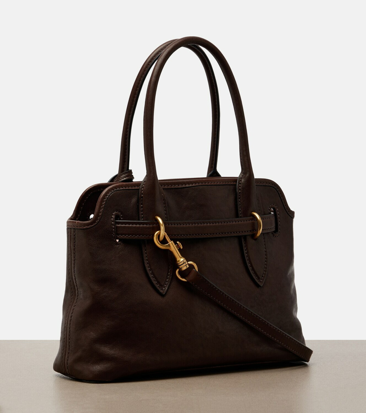Miu Miu Aventure leather shoulder bag