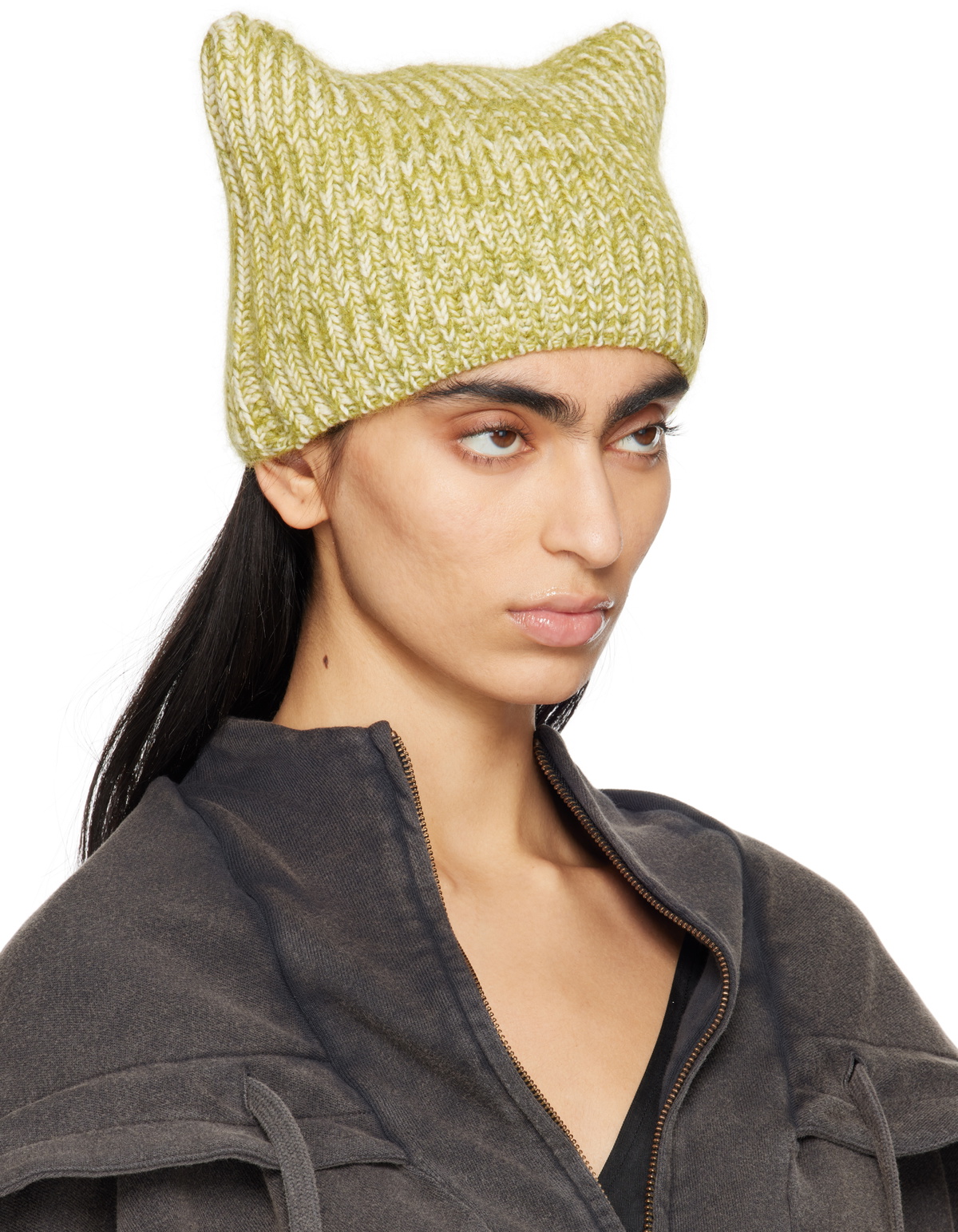 KNWLS Green Precious Beanie