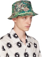 Billionaire Boys Club Green Nothing Camo Bucket Hat