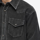 Acne Studios Men's Karty Corduroy Overshirt in Black