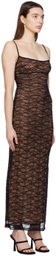 Miaou Black Thais Maxi Dress
