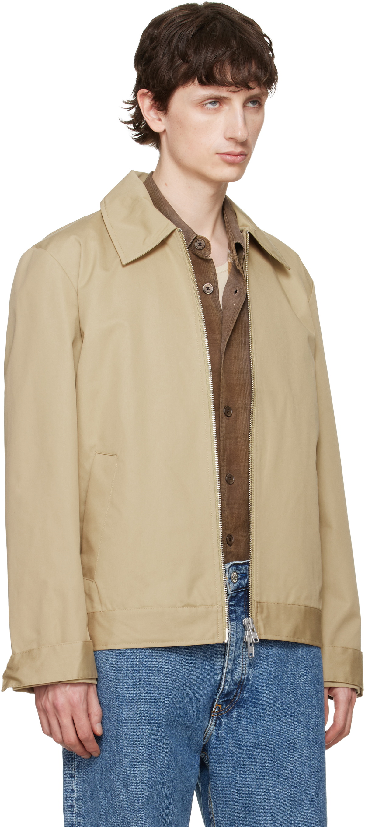 Won Hundred Beige Peter Cotton Jacket