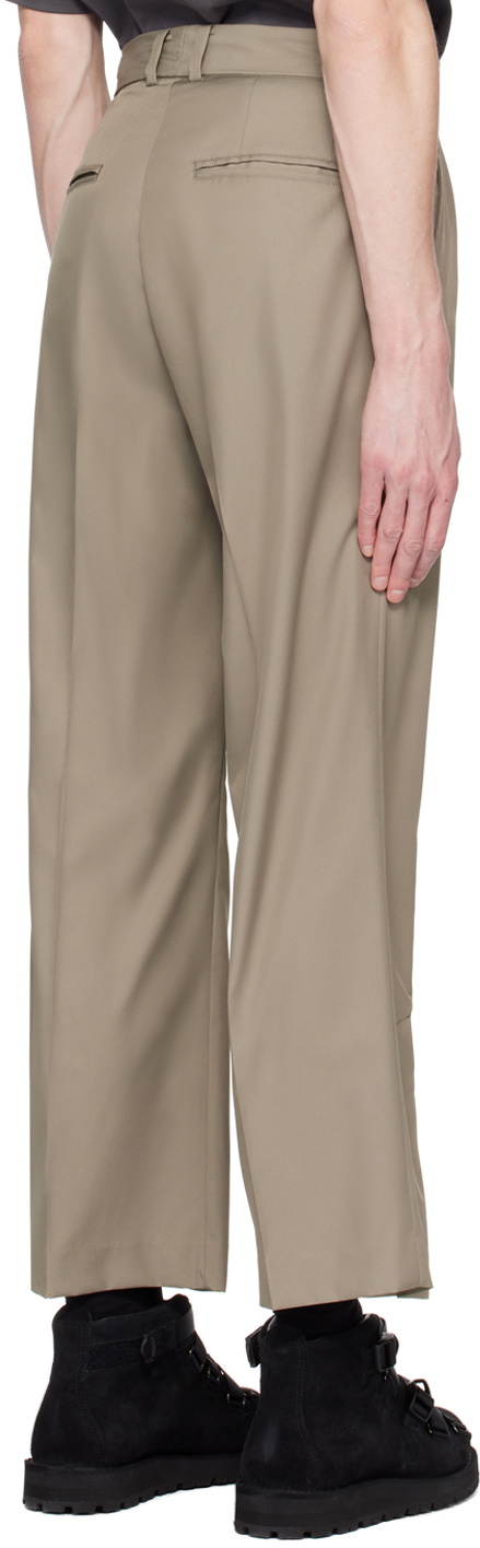 meanswhile Brown Blur Trousers