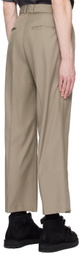 meanswhile Brown Blur Trousers