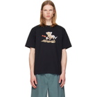 Burberry Black Beach Knight Cotton T-shirt