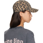 ANINE BING Black & Tan Jeremy Baseball Cap