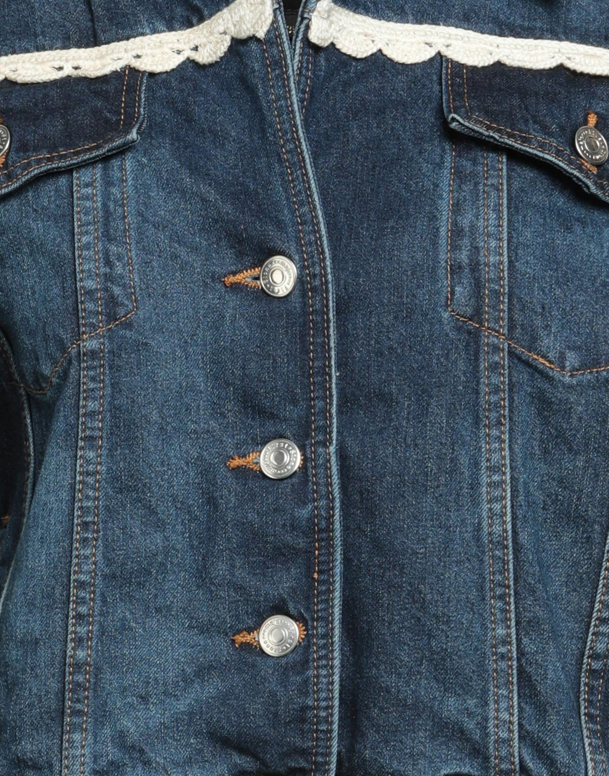 Maje Womens Denim outerwear in Blue