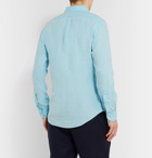 Polo Ralph Lauren - Slim-Fit Button-Down Collar Linen Shirt - Turquoise