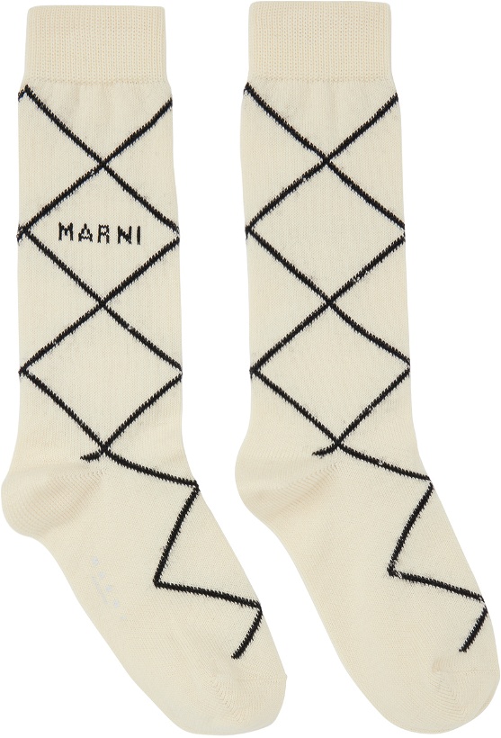 Photo: Marni White Check Socks