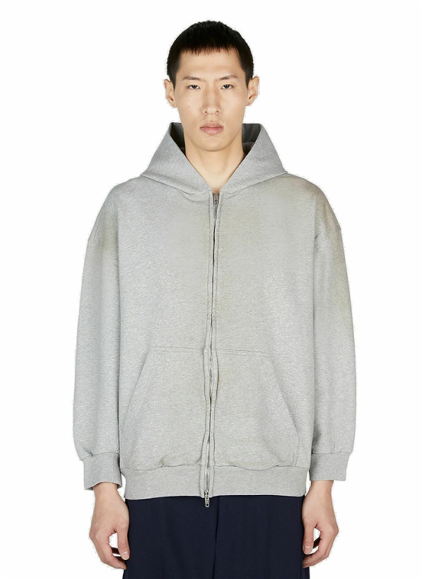 Photo: Balenciaga - Classic Hooded Sweatshirt in Grey