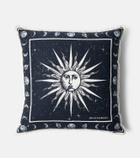 Dolce&Gabbana Casa Zodiaco Small cotton canvas cushion
