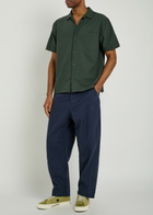 Ymc Barrel-leg Canvas Trousers Navy