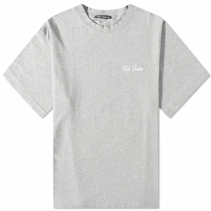 Photo: Cole Buxton Men's Classic Embroidery T-Shirt in Grey