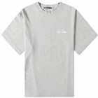Cole Buxton Men's Classic Embroidery T-Shirt in Grey