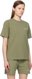 Museum of Peace & Quiet Khaki Wordmark T-Shirt