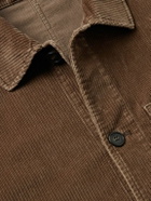 Incotex - Cotton-Blend Corduroy Chore Jacket - Brown
