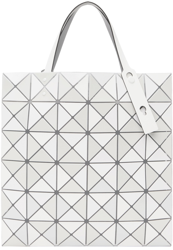 Photo: BAO BAO ISSEY MIYAKE White Quatro Tote