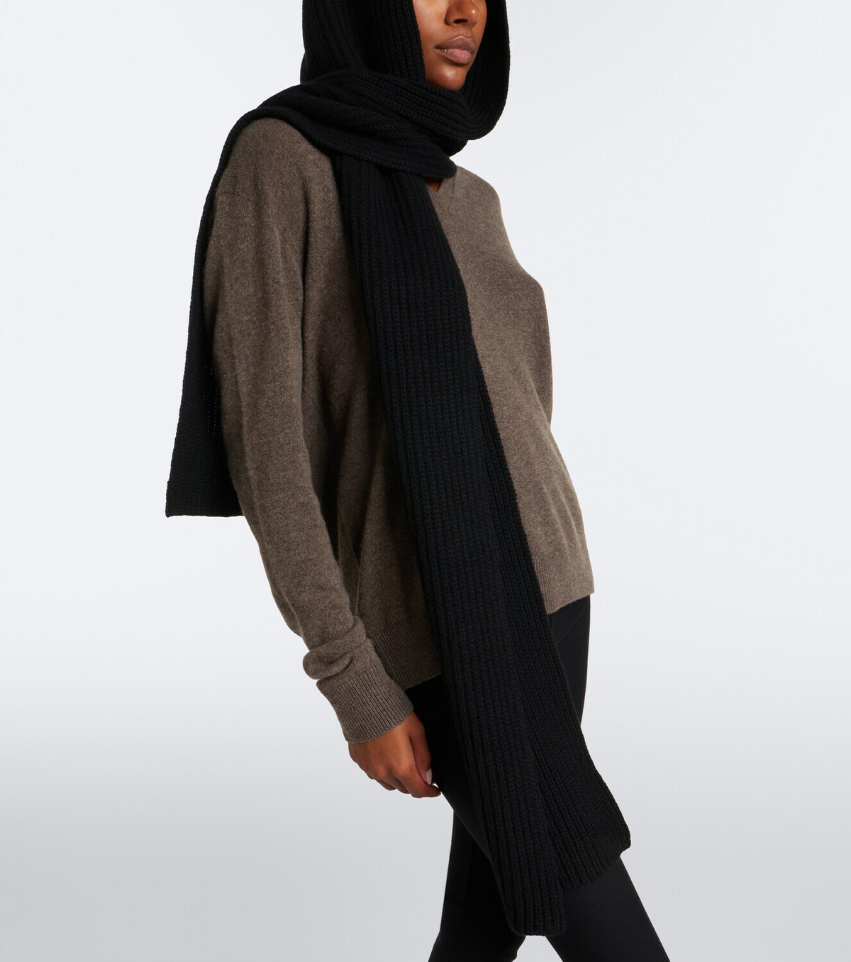 The Row Paise cashmere hood