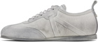 Ann Demeulemeester White & Gray Siru Low-Top Boxing Sneakers