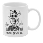 Polar Skate Co. Men's Devil Man Mug in White