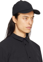 NORSE PROJECTS Black Travel Light Sports Cap