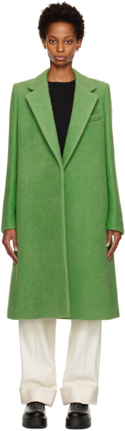 The row green coat sale