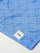 Altea - Straight-Leg Printed Swim Shorts - Blue