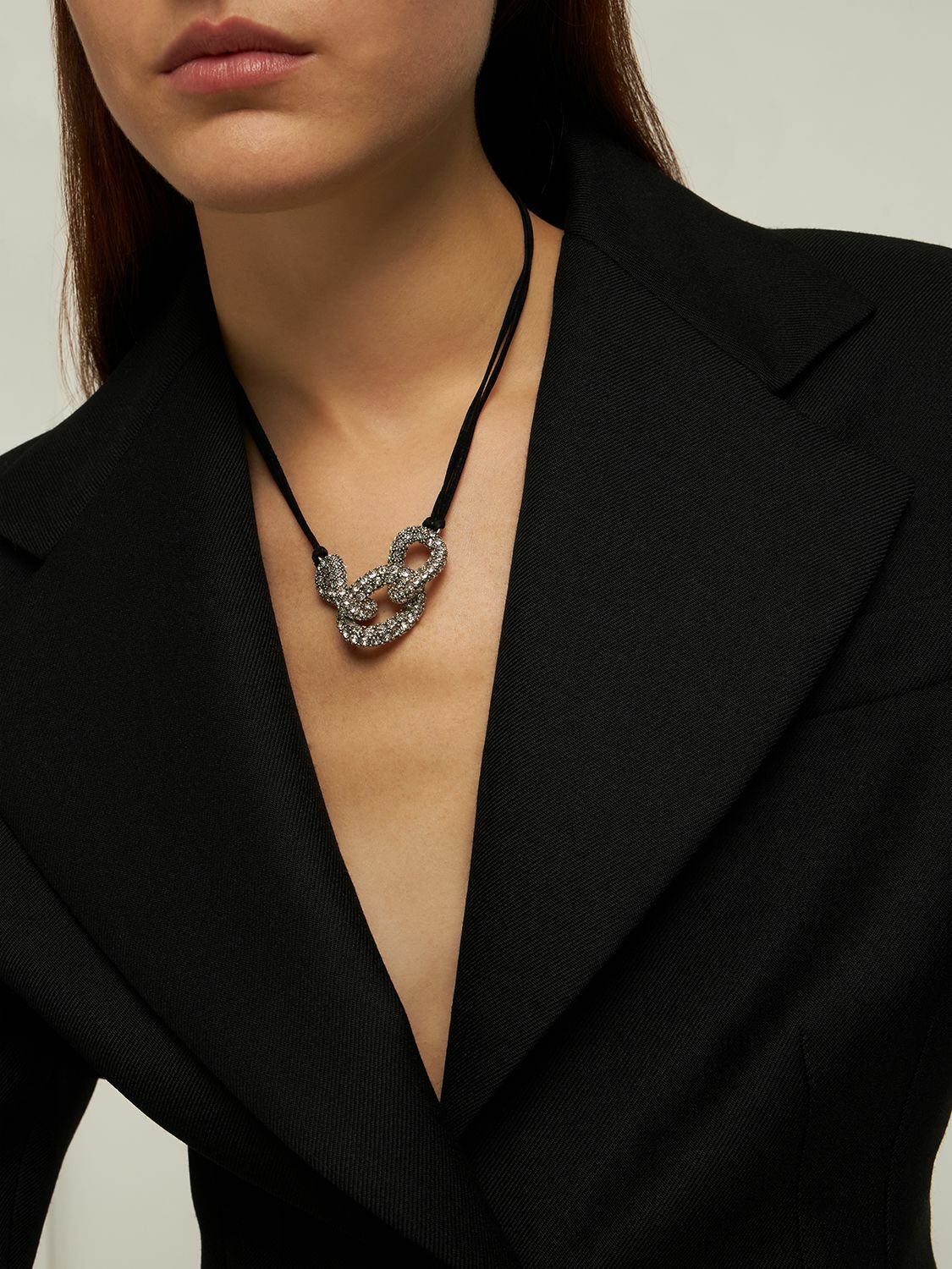 【Isabel Marant】クリスタル装飾のネックレス Isabel Marant Crystal Chain Necklace ネックレス 通販 | italist