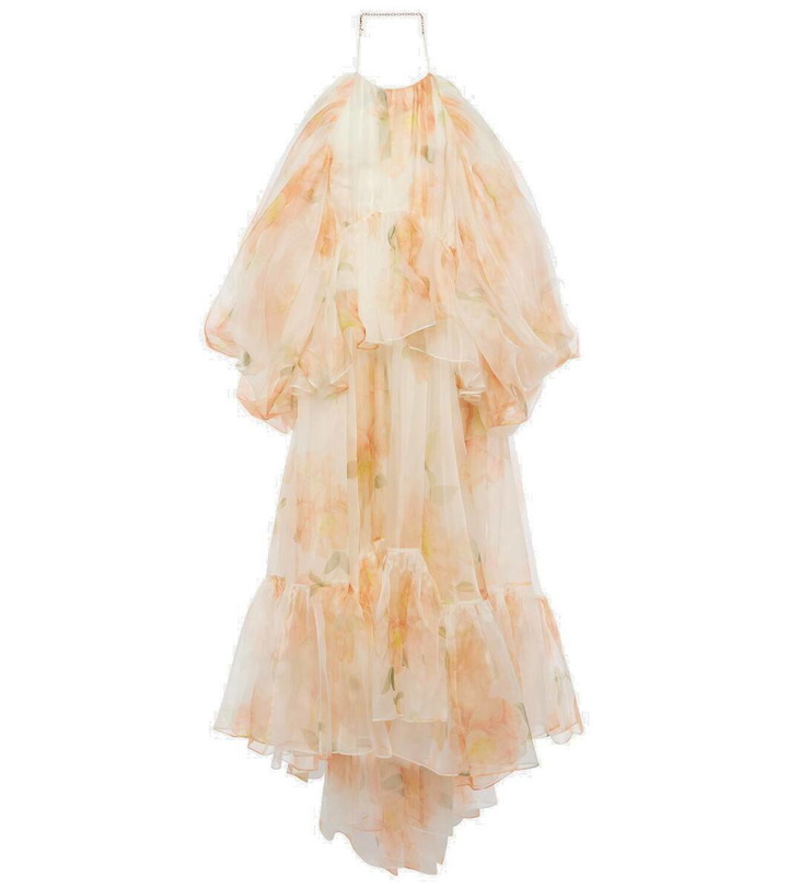 Photo: Zimmermann Natura floral silk organza midi dress