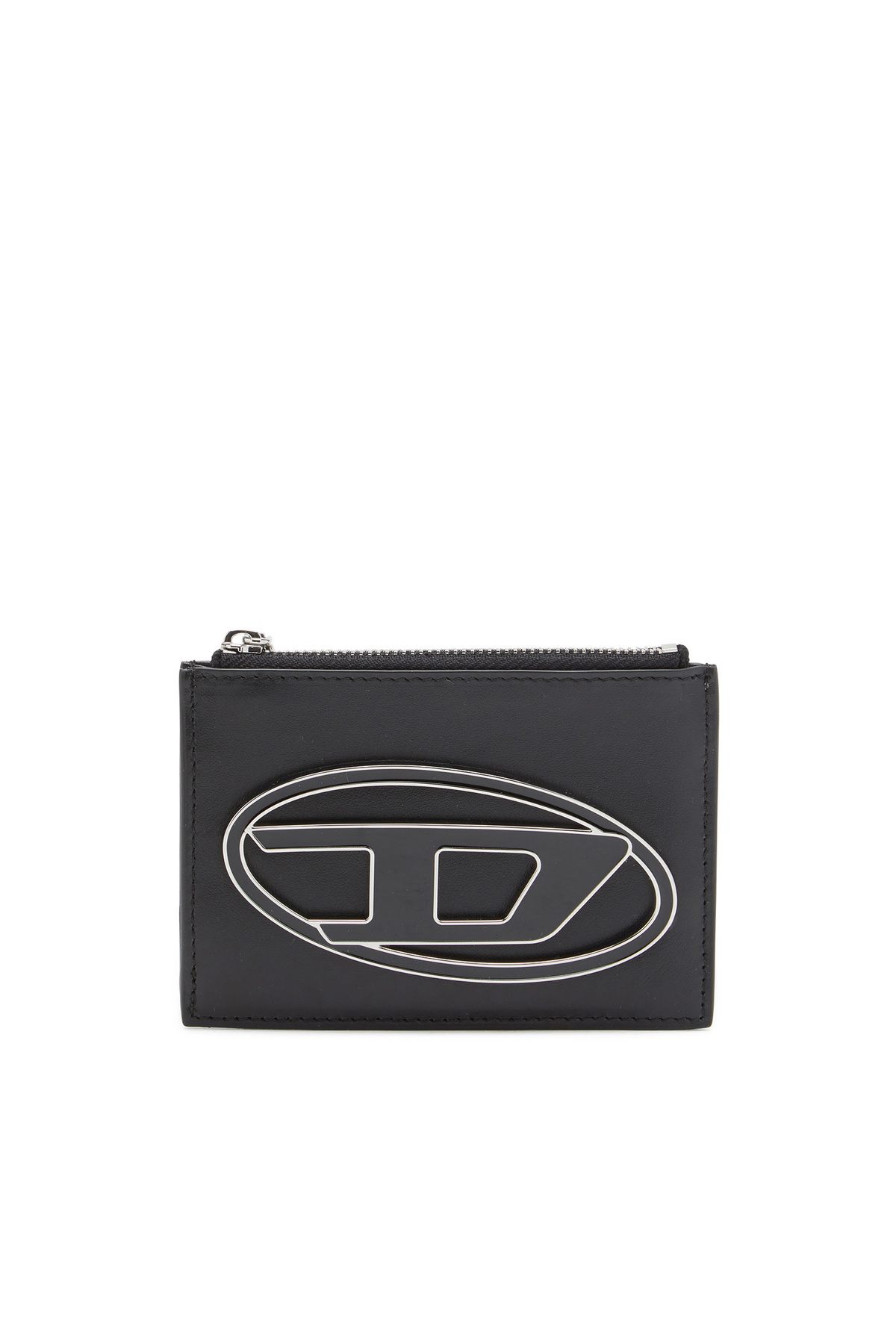 Diesel Card holder in leather - Card cases Womens in Black