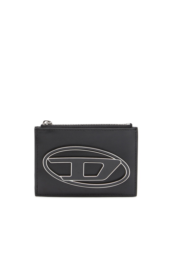 Photo: Diesel Card holder in leather - Card cases Womens in Black