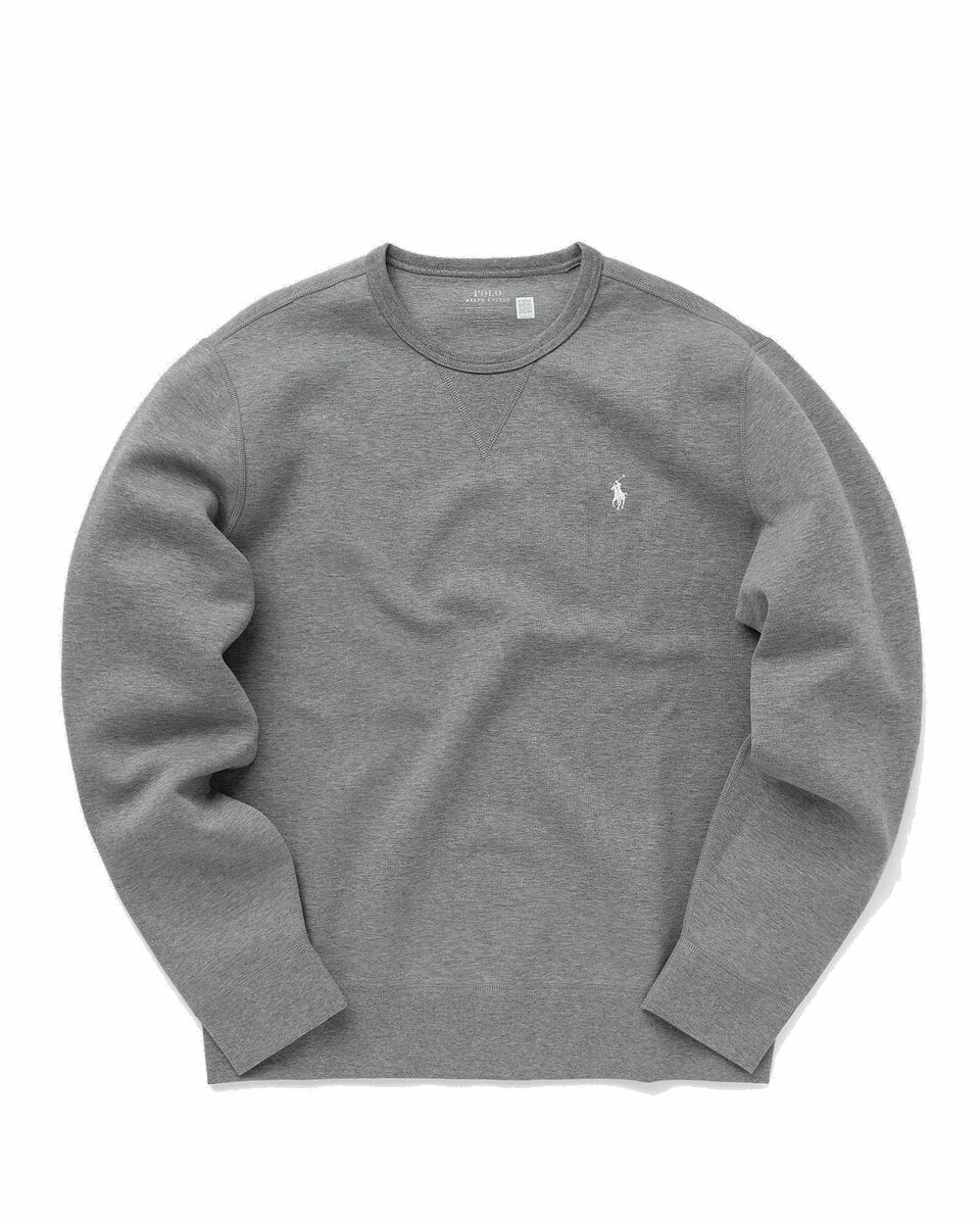 Photo: Polo Ralph Lauren Lscnm6 Long Sleeve Sweatshirt Grey - Mens - Sweatshirts