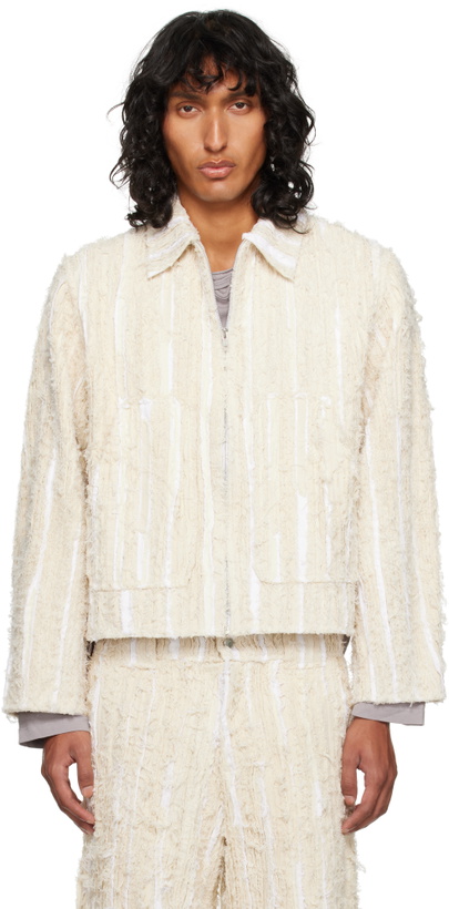 Photo: Tondolo Off-White Old Toiles Jacket