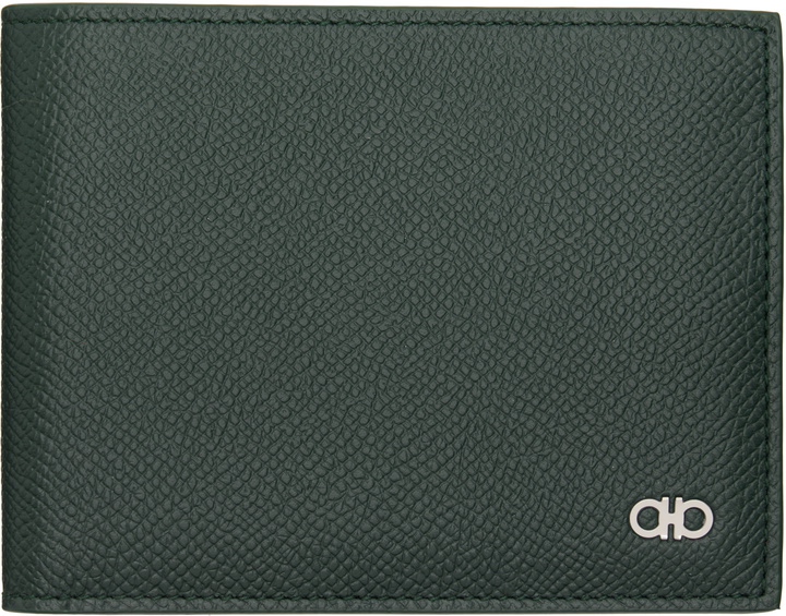 Photo: Ferragamo Green Gancini Wallet