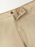 Cherry Los Angeles - Wide-Leg Cotton-Twill Chinos - Brown