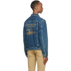 Nudie Jeans Blue Someplace Vinny Denim Jacket