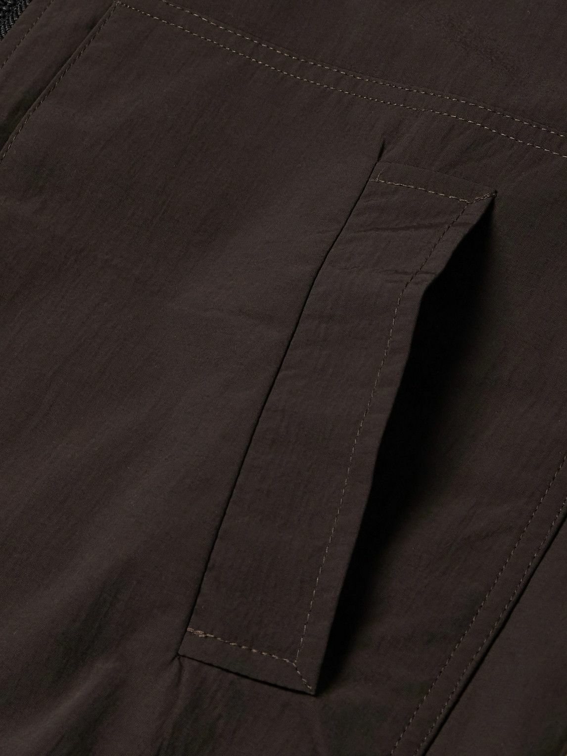 Oliver Spencer - Arlington Recycled-Shell Bomber Jacket - Brown