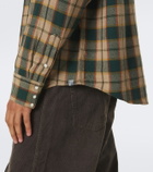 Visvim Meridian plaid wool and linen shirt