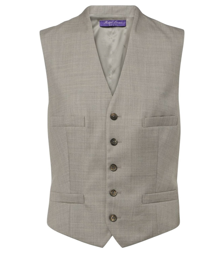 Photo: Ralph Lauren Collection Jaiden wool vest
