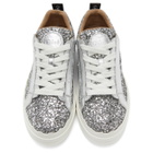 Chloe Silver Glitter Lauren Sneakers