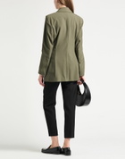 Maje Womens Blazer Military in Green