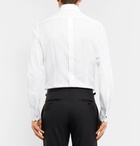 Dolce & Gabbana - White Slim-Fit Bib-Front Cotton-Poplin Tuxedo Shirt - Men - White