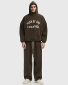 Fear of God Essentials BRUSHED HOODIE Brown Mens Hoody